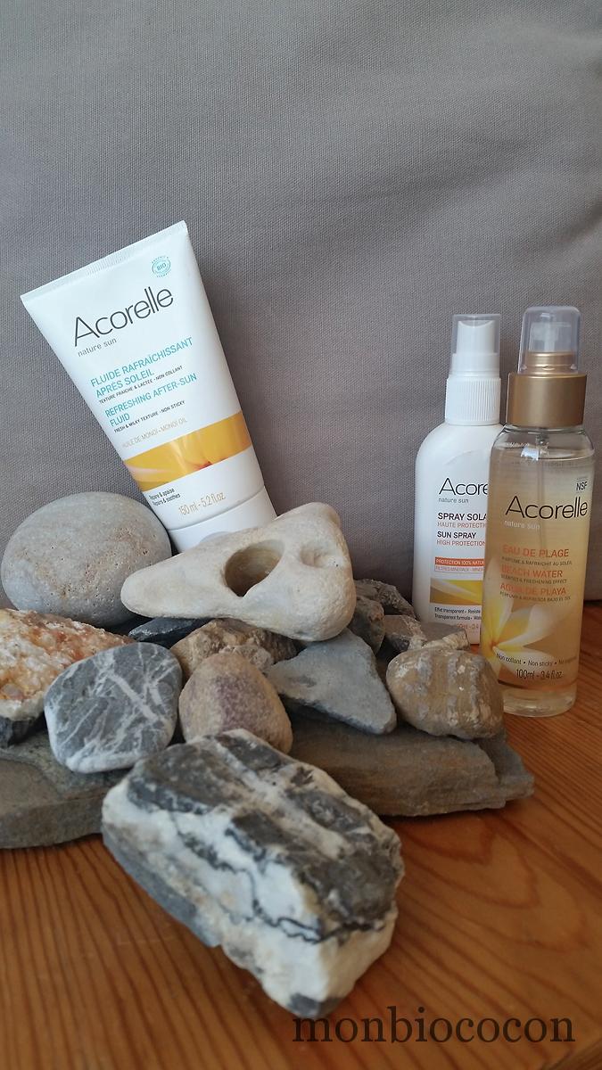 Acorelle : ses produits spécial soleil