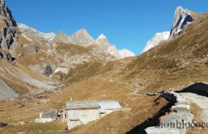 La Vanoise : le lac des Vaches et col de la Vanoise