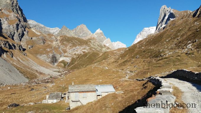 La Vanoise : le lac des Vaches et col de la Vanoise