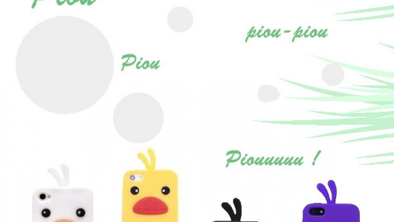 Piou-Piou, je suis 1 coque poussin pour Iphone ET je te veux du bien