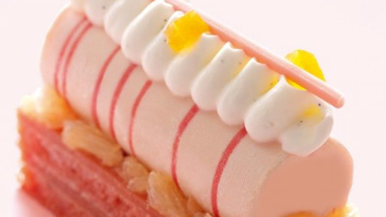 Un dessert haute couture tendre et doux