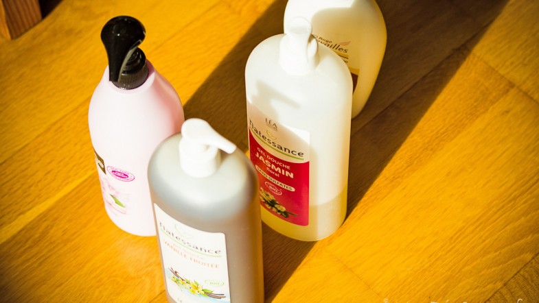 Gel douche & shampoo par litre = plus écologique