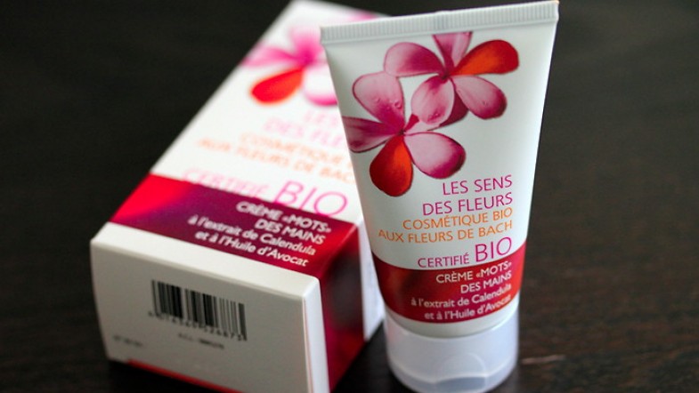 Crème aux Fleurs de Bach bio: « Mots » des Mains by LES SENS DES FLEURS