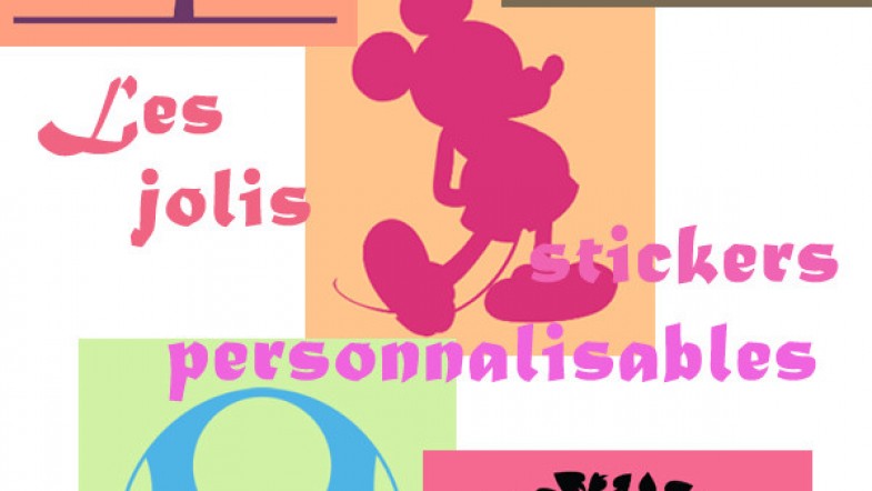 A GAGNER sur le Blog : 1 sticker mural à choisir et à personnaliser