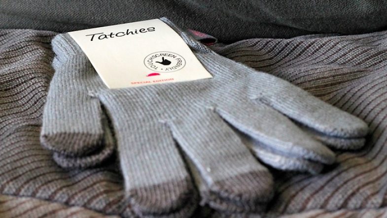 Des gants tactiles Tatchies pour écrire sur mon Iphone