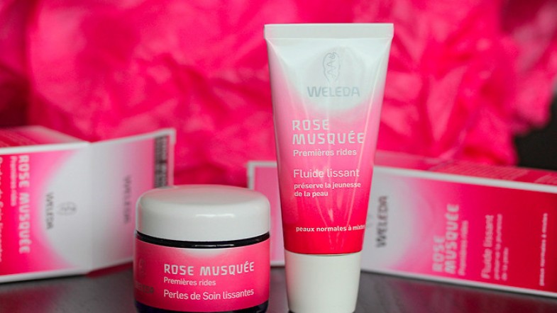 Une touche de rose, by Weleda